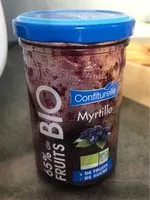 Mängden socker i Confiture de myrtilles