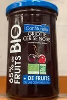 Mängden socker i 65% Griotte Cerise Noire