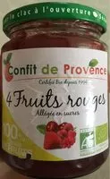 Mängden socker i 4 Fruit Fruits Rouges 100%