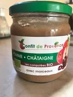 Mängden socker i Compote avec morceaux : pomme de France