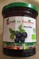 Mängden socker i Confit de Provence Myrtille