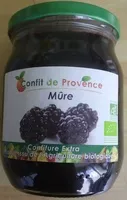 Mängden socker i Confiture de mûre