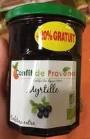 Mängden socker i Confitre De Myrtille