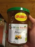 Mängden socker i Confit de Provence abricots