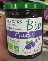 Mängden socker i Confiture myrtille