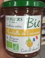 Mängden socker i Confiture extra - mirabelle de Lorraine