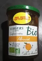 Mängden socker i Confiture abricot bio cuite au chaudron