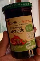 Mängden socker i Confiture allégée Fruits Rouges Grenade