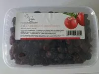 Mängden socker i Cranberries moelleuses