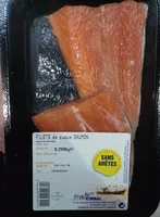 Mängden socker i Filets de queue saumon