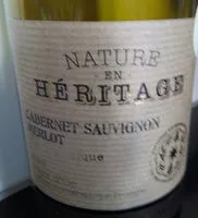 Mängden socker i Nature en Héritage, cabernet-sauvignon merlot