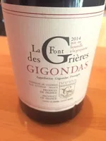 Mängden socker i Gigondas 2014