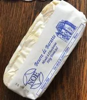 Mängden socker i Beurre de baratte