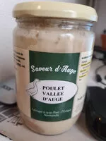 Mängden socker i Poulet vallée d'Auge