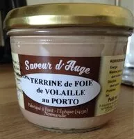 Mängden socker i Terrine de Foie de Volaille au Porto