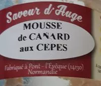 Mängden socker i Mousse de canard aux cèpes