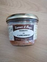 Mängden socker i Terrine au camembert