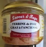 Mängden socker i Terrine foie gras à l'ancienne