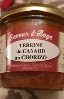 Mängden socker i Terrine de canard au chorizo
