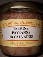 Mängden socker i Terrine paysanne au calvados