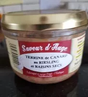 Mängden socker i Terrines de canard au riesling