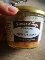 Mängden socker i Terrine au pont l'évêque