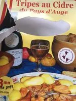Mängden socker i Tripes au cidre du pays d'auge