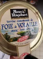 Mängden socker i Terrine de foie de volaille aux raisins