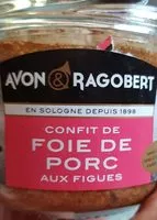 Mängden socker i Confit de foie de porc aux figues