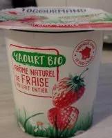 Mängden socker i Yaourt bio fraise