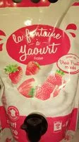Mängden socker i La Fontaine à Yaourt aux fraises mixées