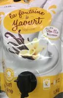 Mängden socker i La Fontaine à Yaourt à Boire Vanille Bourbon