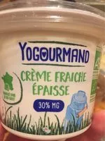 Mängden socker i Crème fraîche épaisse de vache bio 30% MG