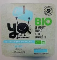 Mängden socker i Yaourt bio vache nature
