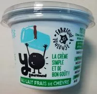 Mängden socker i Crème épaisse de chèvre