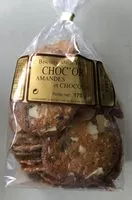 Mängden socker i Choc'or biscuit amandes chocolat