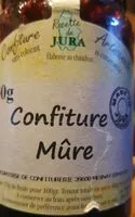 Mängden socker i Confiture mûre