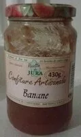 Mängden socker i Confiture artisanale de banane