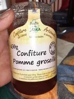 Mängden socker i Confiture pomme groseille