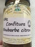 Mängden socker i Confiture rhubarbe citron