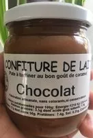 Mängden socker i Confiture de lait au chocolat