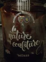 Mängden socker i Confiture de mûres