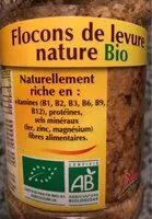 Mängden socker i Flocons de levure nature bio