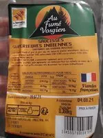 Mängden socker i Saucisses superieures indiennes