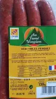 Mängden socker i Véritables merguez