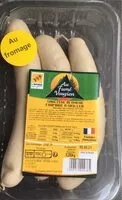 Mängden socker i Saucisse blanche fromage Agriers