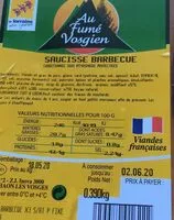 Mängden socker i Saucisse barbecue