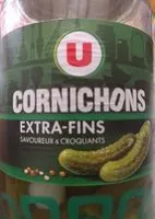 Mängden socker i Cornichons extra-fins