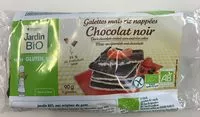 Mängden socker i Galette maïs riz nappées Chocolat noir