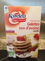 Mängden socker i Galettes son d'avoine vanille